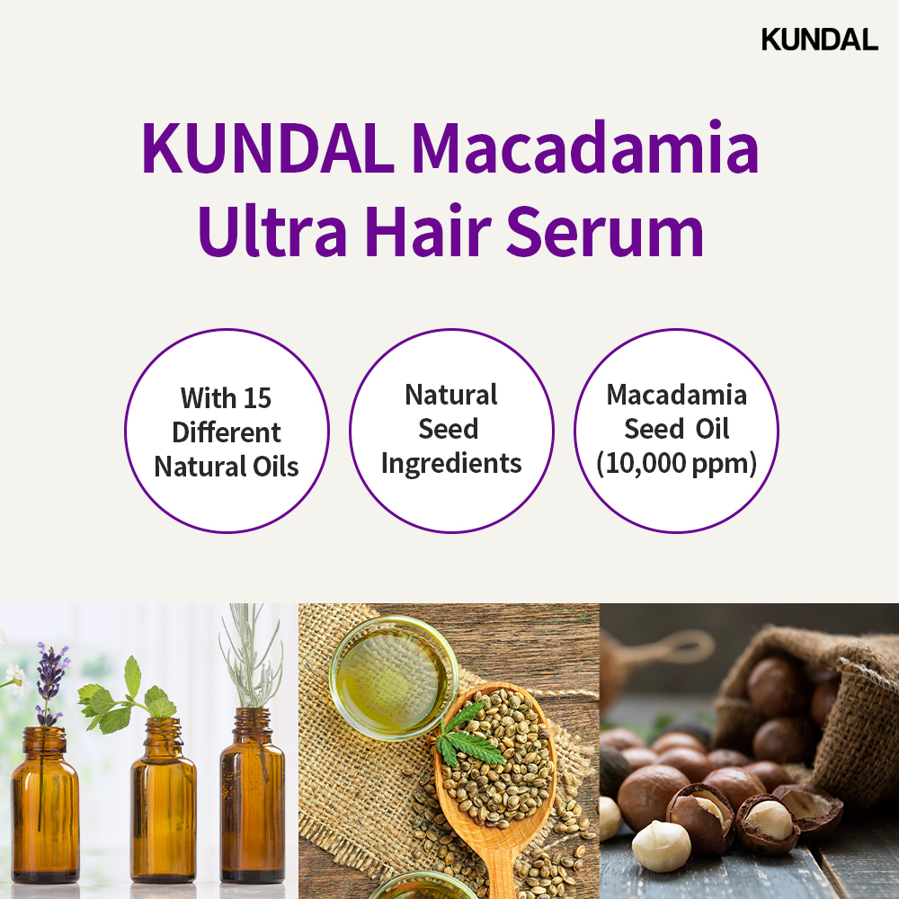 [KUNDAL] MUA 1 TẶNG 2 -Tinh chất hỗ trợ cải thiện tóc KUNDAL cao cấp 100ml
