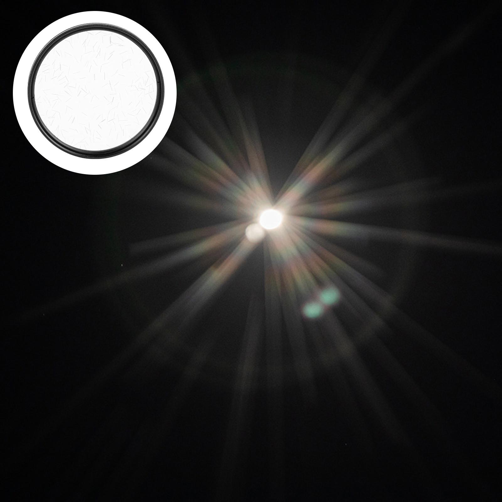 Starlight Effect Filter Special Effects Filter for DSLR Cameras Recording