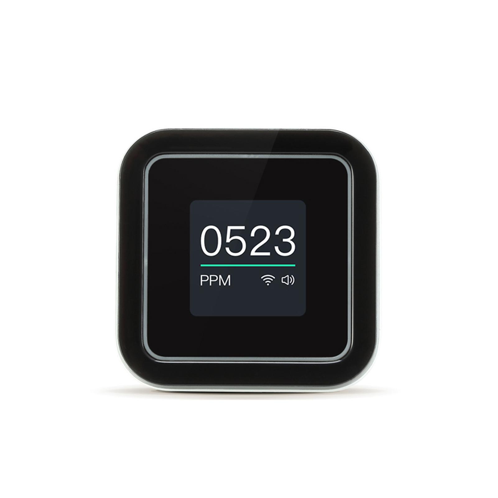 Intelligent WiFi CO2 Detector Carbon Dioxide Monitor Over Standard Concentration Alarm Function Time Weather Display