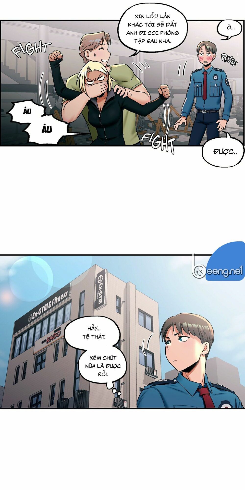 phòng tập gym bí mật chapter 17 21