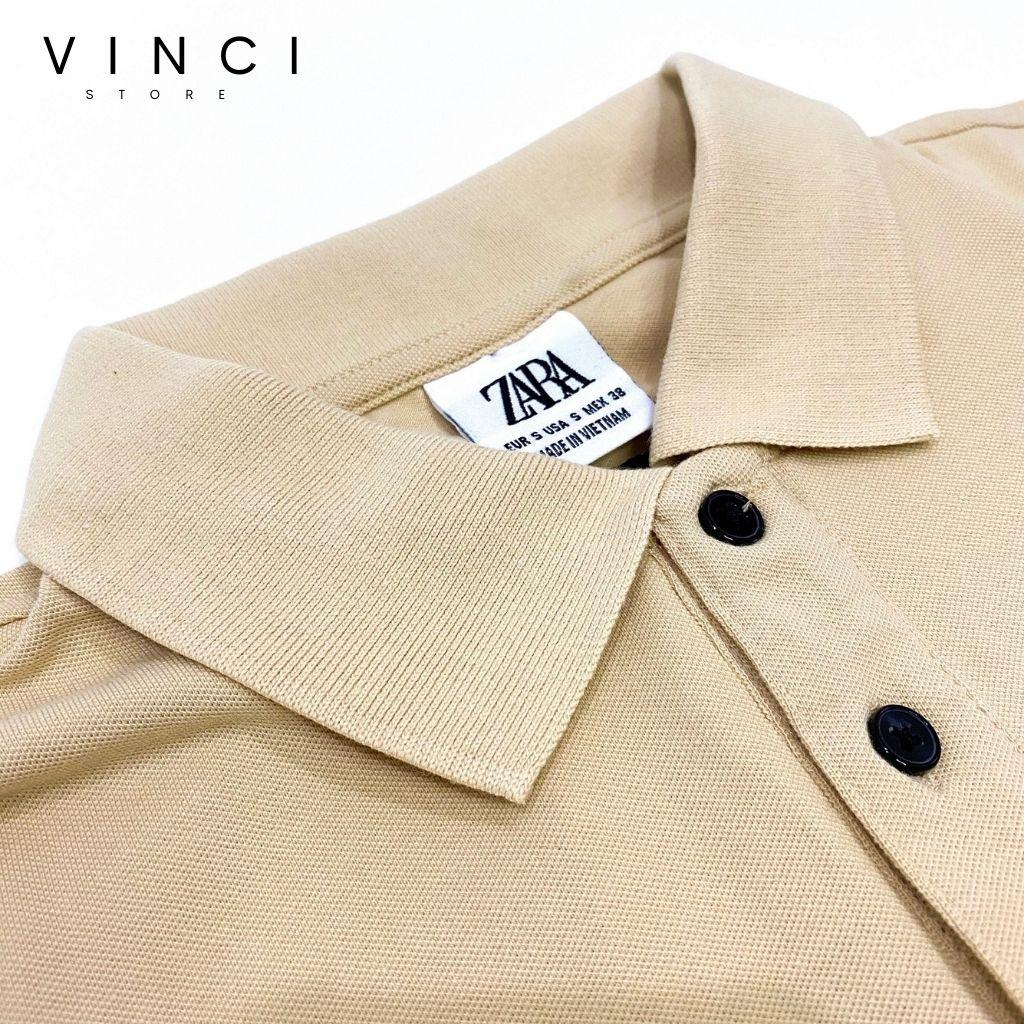 Áo Polo Nam Trơn Có Cổ Cotton Cao Cấp dày dặn co dãn