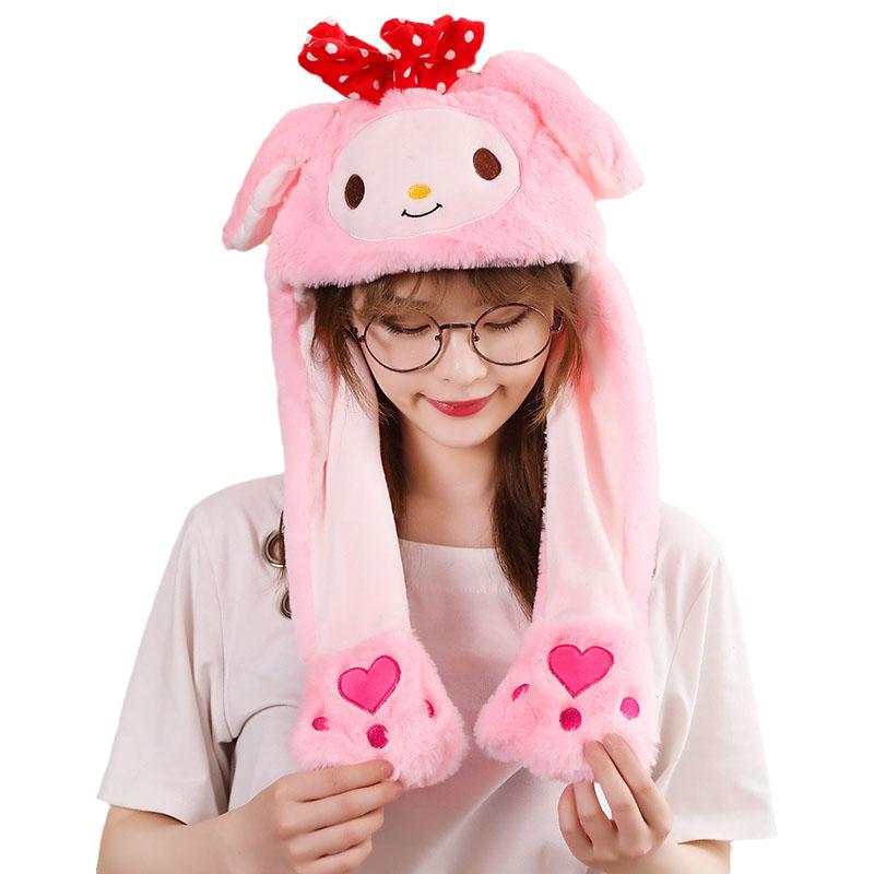 Nóng Kawaii Giai Điệu Pokemon Pikachu Thời Kirby Kitty Doraemon Kỳ Lân Panda Hoạt Hình Ngộ Nghĩnh Tai Thỏ Di Chuyển Thỏ Nón Đồ Chơi Trẻ Em