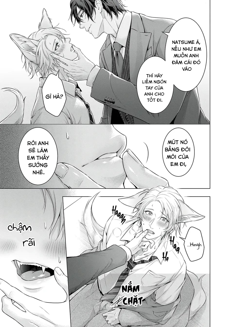 hãy để anh chạm vào cái đuôi hư hỏng này nhé chapter 4 13