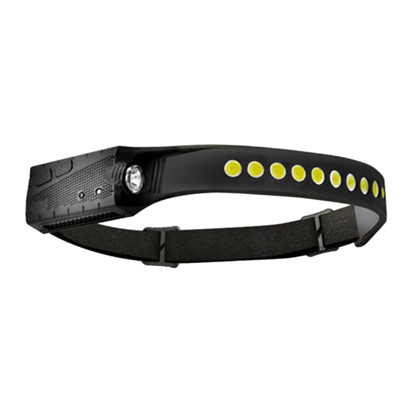 COB LED  Work Light Bar Head Band Lamp Headlight for Night Running