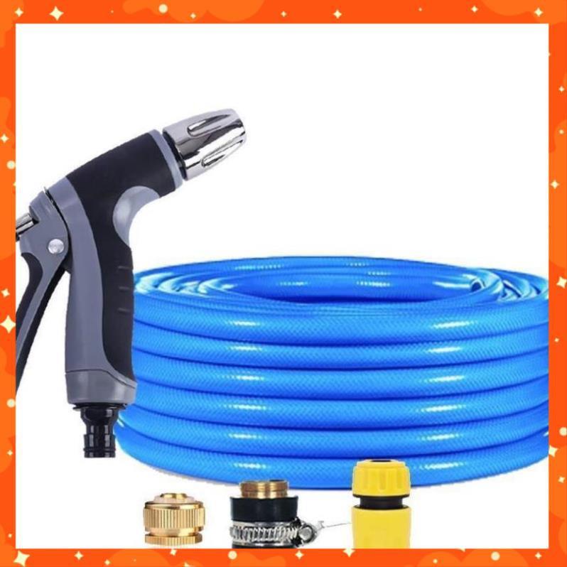 Bộ dây và vòi xịt rửa xe tưới cây tăng áp 7-10M 206817