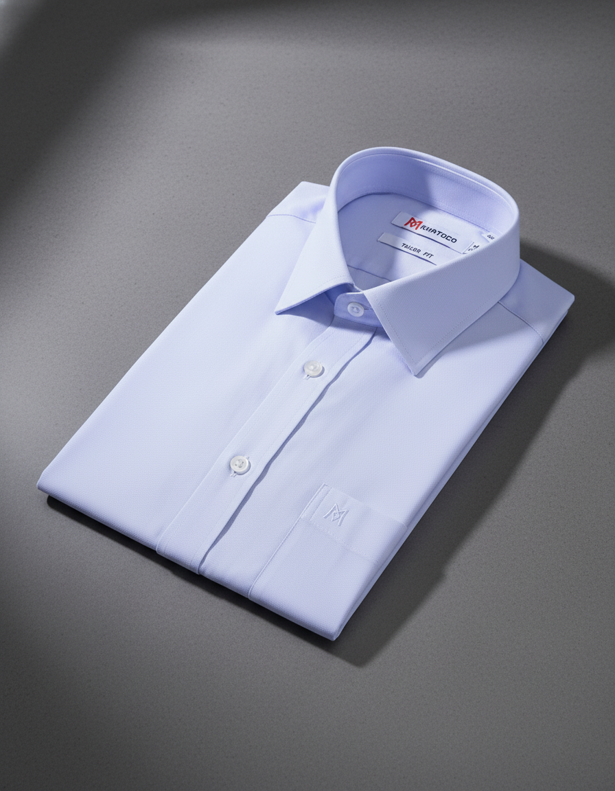 Áo sơ mi tay ngắn Khatoco (M-2XL)