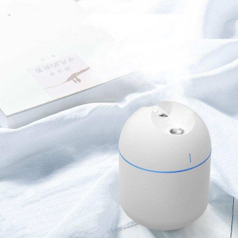 Mini Air Humidifier 250ML Aroma Essential Oil Diffuser Super Quiet USB Fogger Mist Maker For Home Car 2021 NEW
