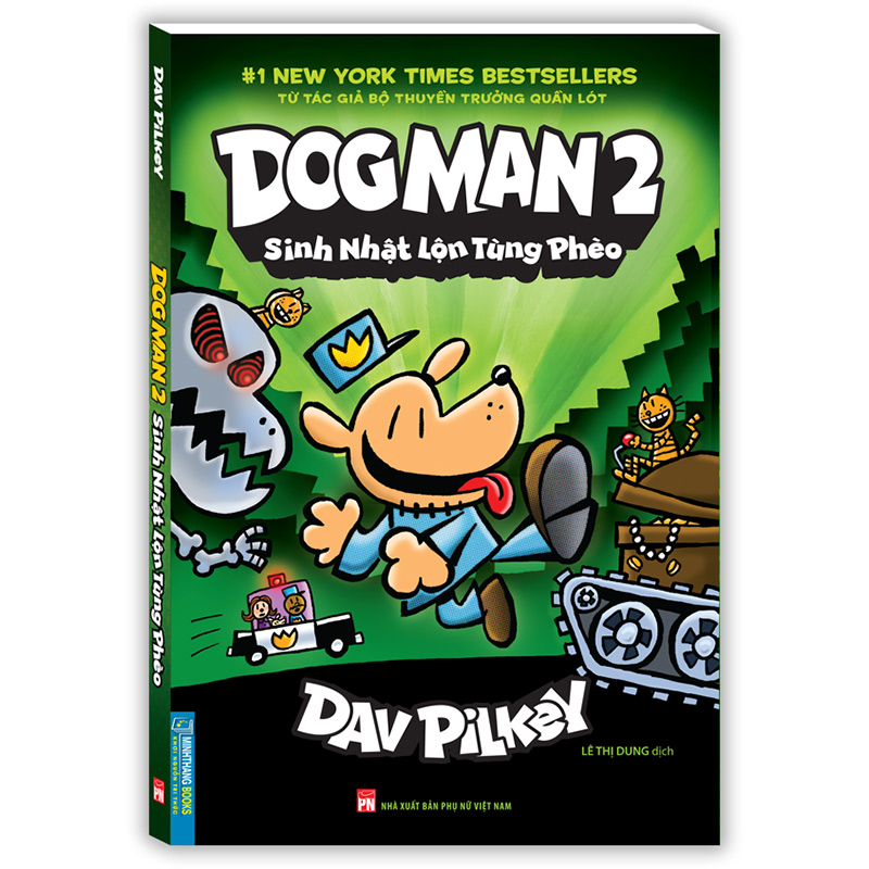 Dog Man 2 - Sinh Nhật Lộn Tùng Phèo (Bìa Mềm)