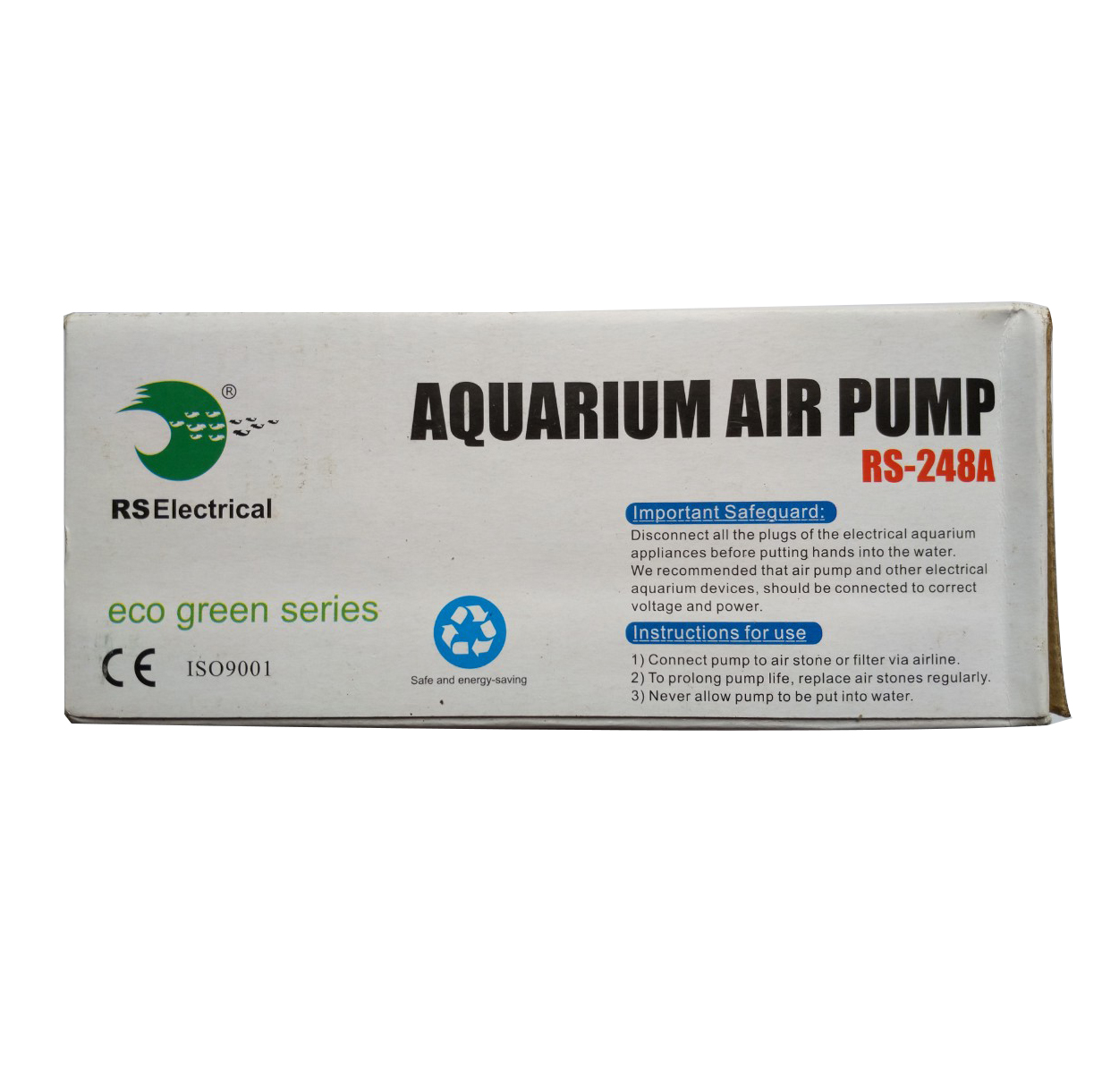 Máy sủi oxy 1 vòi Electrical RS-248A + Ống khi + Đầu sủi
