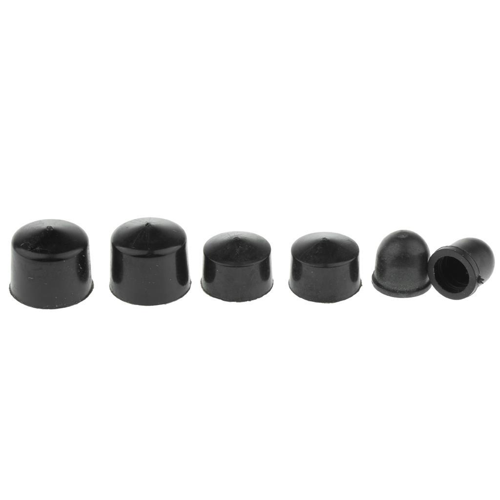 10pcs Skateboard Longboard Truck Bushings   Cups Set Black 85A