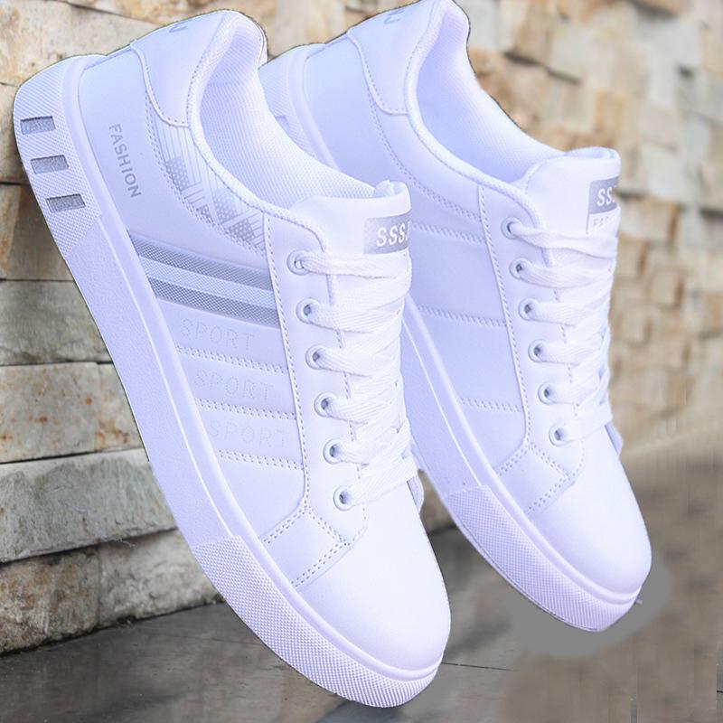 2022 Giày nam giản dị nam Giày đàn ông nhẹ nhàng Color: 8619-orange Shoe Size: 39