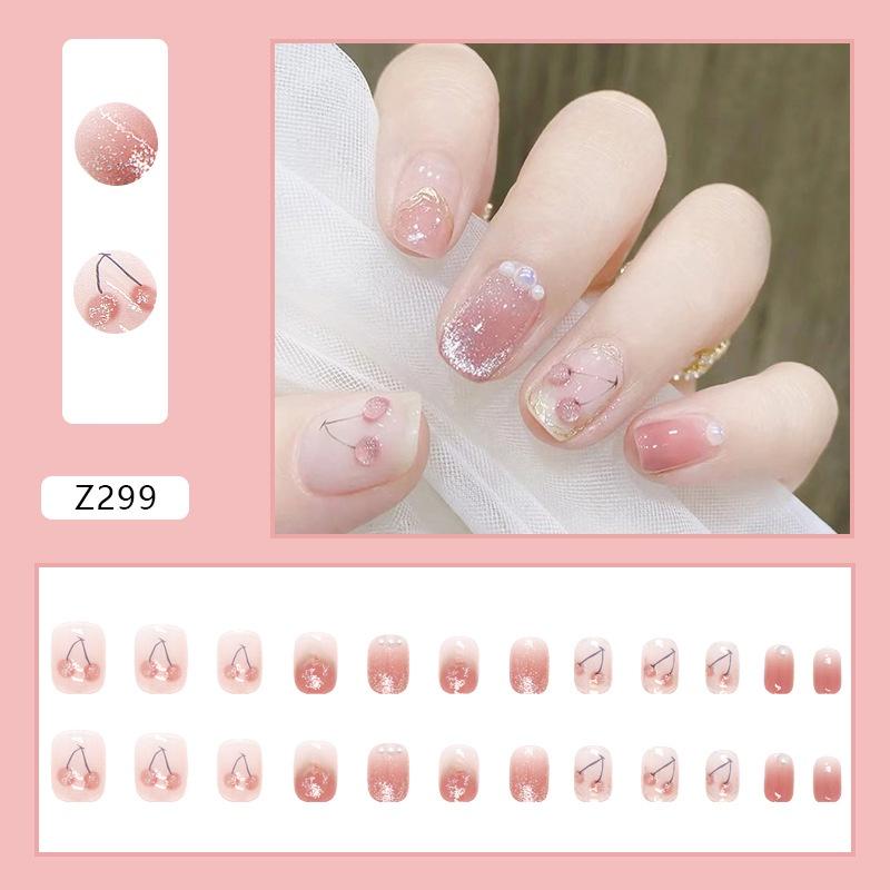 Móng tay giả kèm keo 24 móng đẹp làm nail