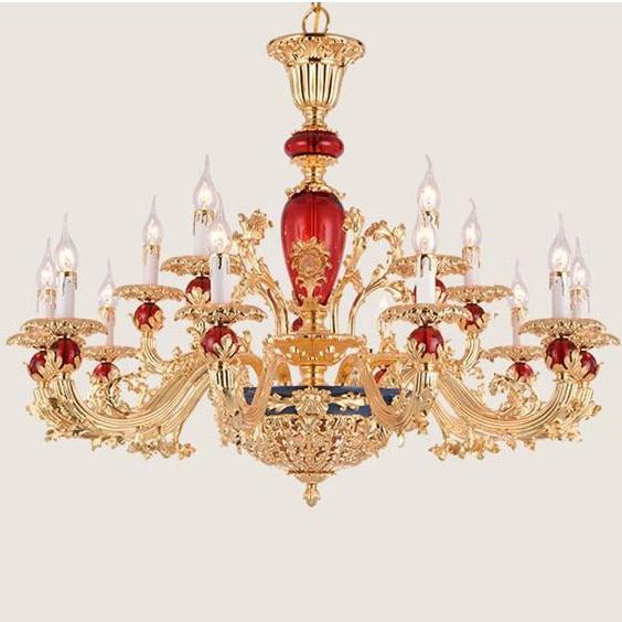 Đèn chùm loại 15 tay hiện đại, quý phái trang trí nội thất sang trọng, cao cấp - kèm bóng LED chuyên dụng.