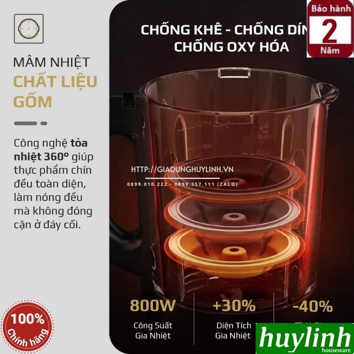 Máy xay nấu sữa hạt đa năng Olivo CB20 - 1.75 lít - 2 Cối - Tặng sách công thức - Hàng chính hãng