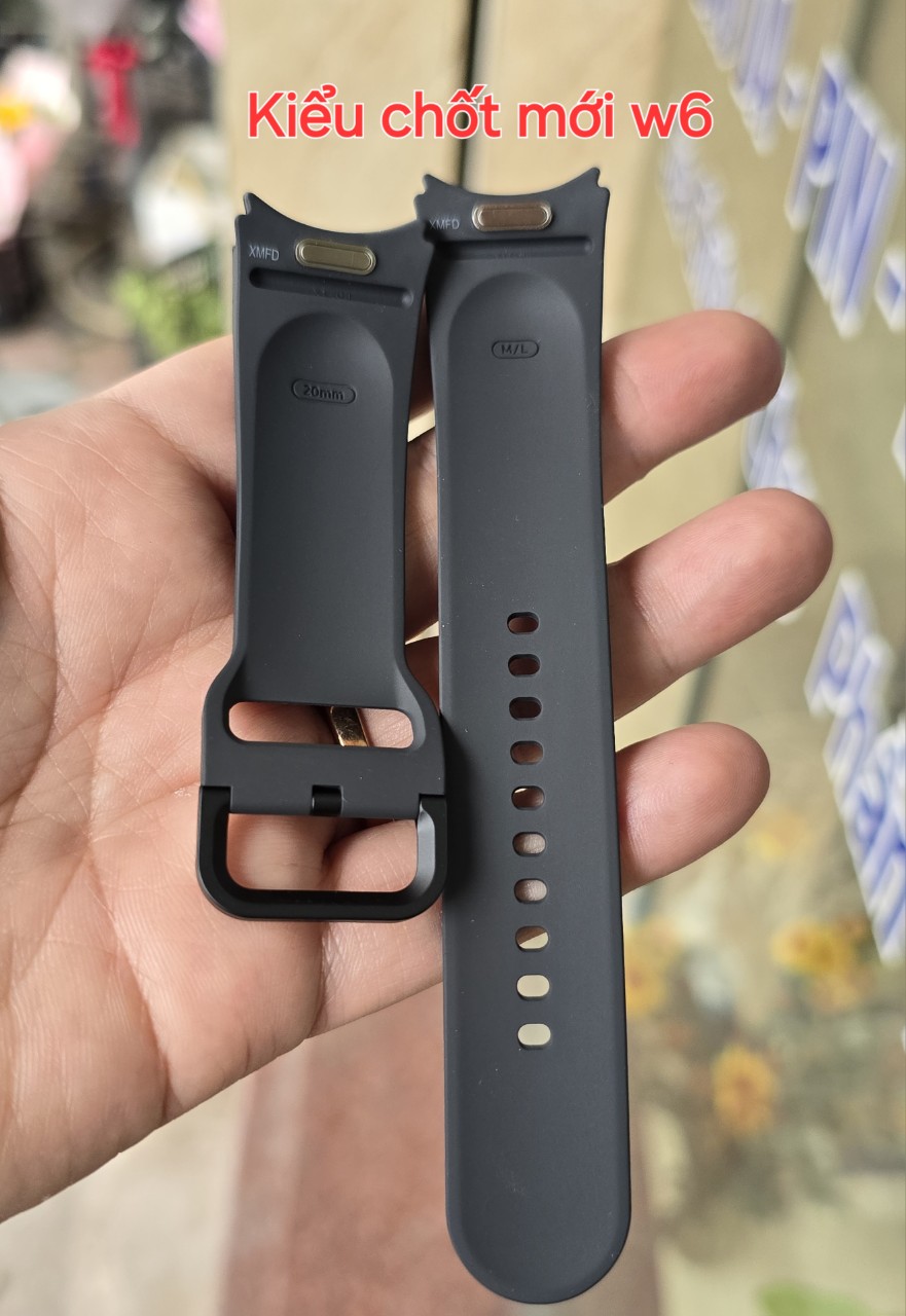 Dây Đeo Silicone Đồng hồ samsung watch 4/ watch 5- Hàng chính hãng