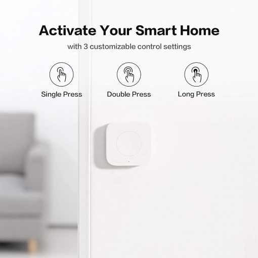 Nút bấm không dây Aqara Wireless Mini Switch, hàng chính hãng, bản quốc tế