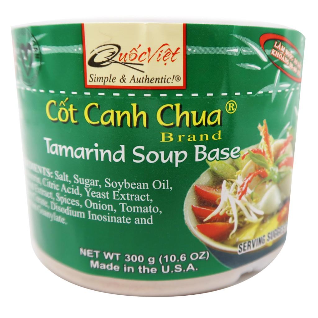 GIA VỊ NẤU Canh Chua Cốt Quốc Việt 300g-Gia vị hoàn chỉnh nhập khẩu