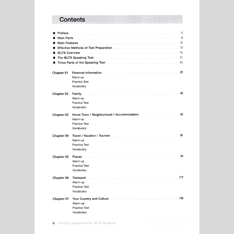 The Best Preparation For IELTS Speaking (Kèm CD)