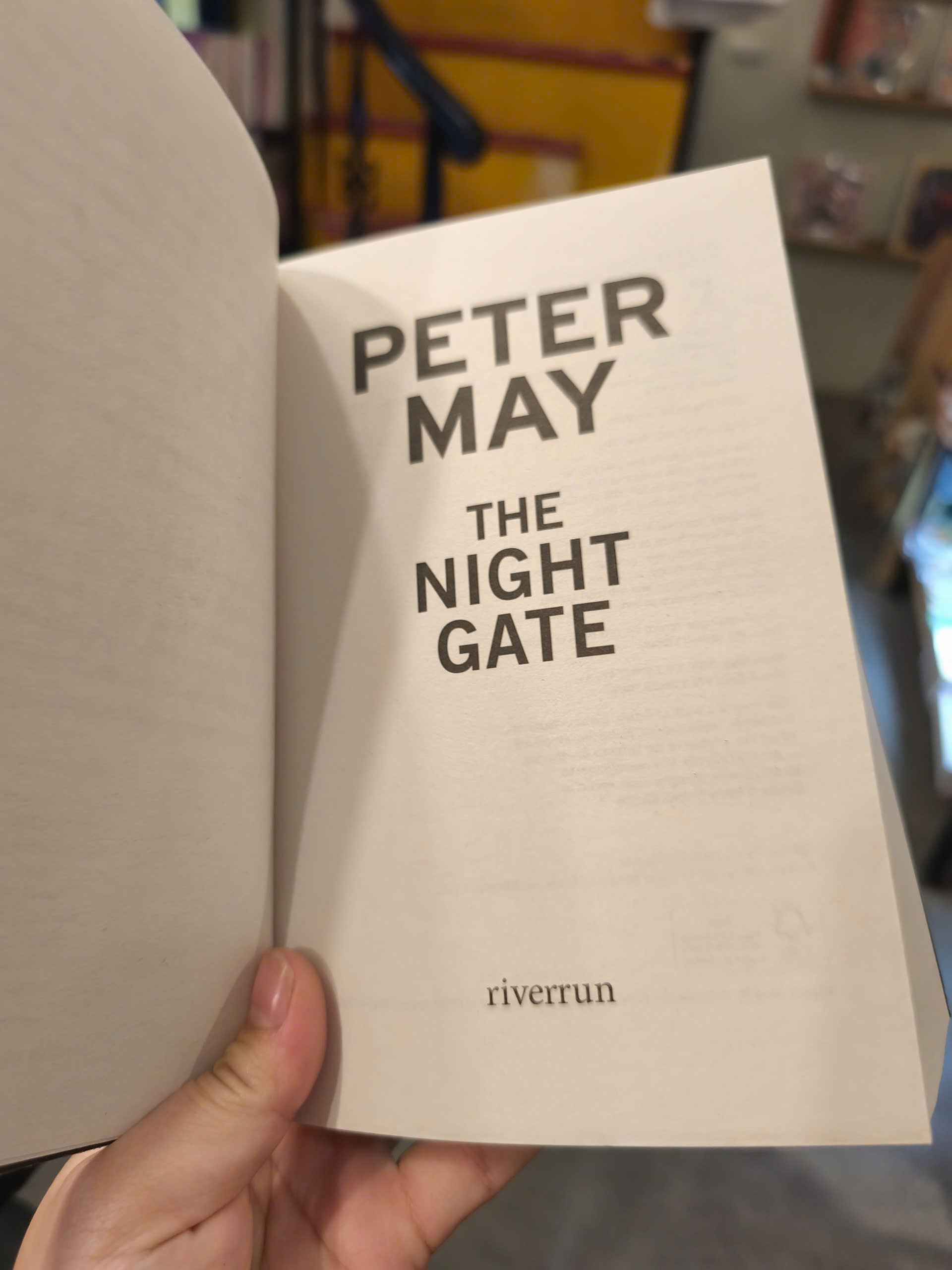 Sách - The Night Gate by Peter May | Mystery / Crime / Ngoại văn Nhập khẩu UK / Trinh thám Tiếng Anh