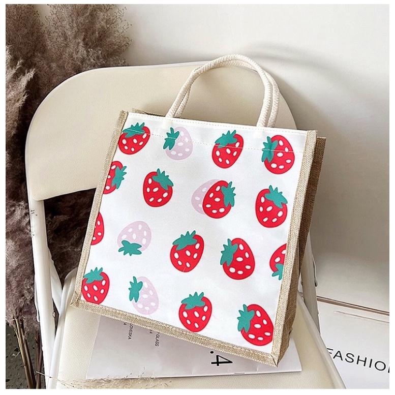 Túi cói size lớn 30cm