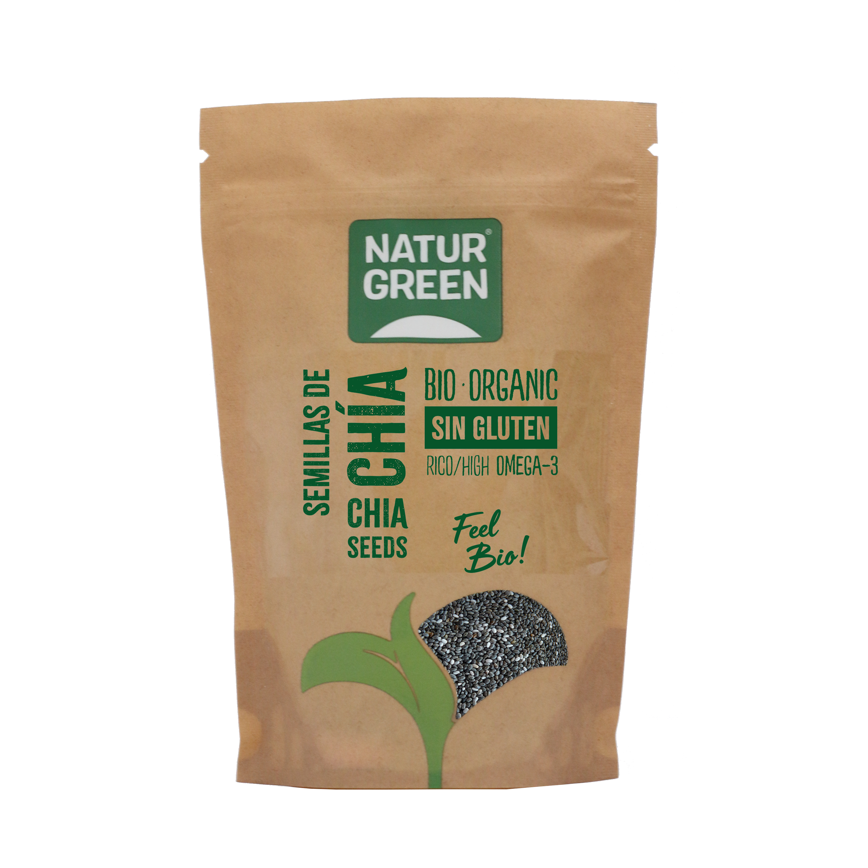 Hạt Chia Hữu Cơ NaturGreen 250g