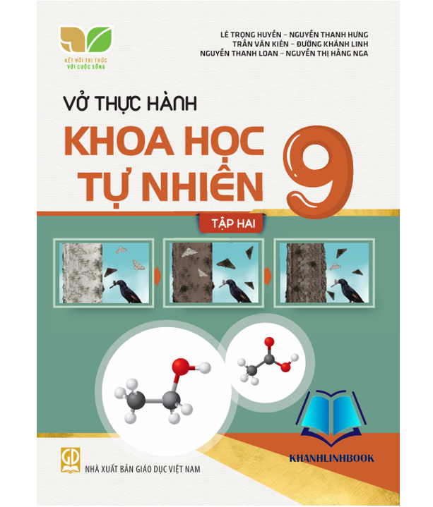 Sách - Combo Vở thực hành khoa học tự nhiên 9 - tập 1 + 2 (kết nối)