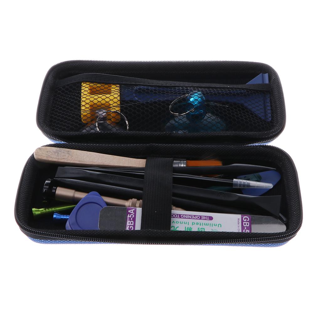 21 in1 LCD Glass Repair Tool Kit, Opening Pry Tool Repair Kit And Screwdriver Set For Apple iPhone iPad 2/3 /4/Mini, iPods, Samsung And More