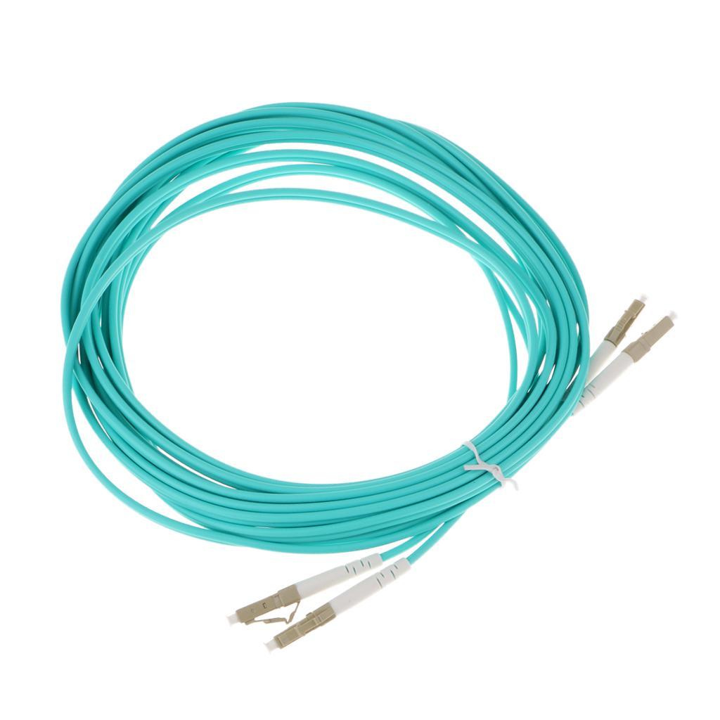 LC Duplex Multi mode LC To LC Fiber Optic Patch Cord  Cable