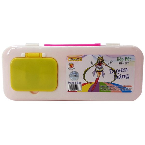 Hộp Bút Kid Kit Duyên Dáng HB-007 - Thân Bút Màu Hồng