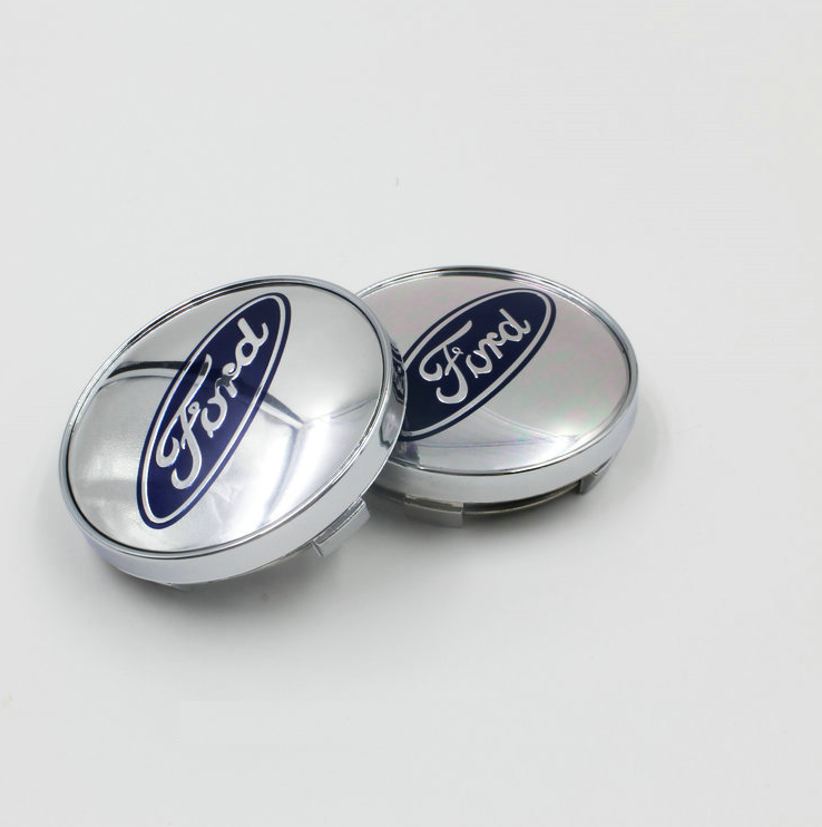 Logo chụp mâm bánh xe ô tô Ford đường kính 60mm