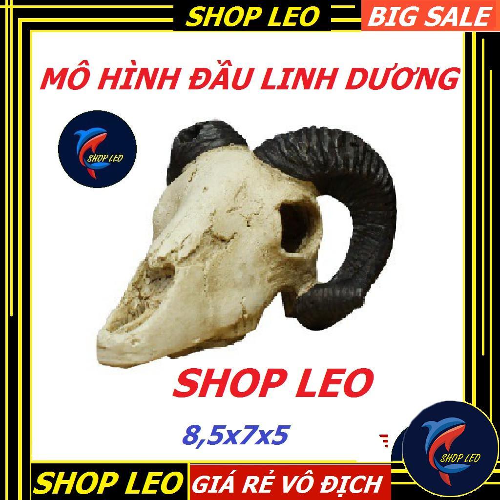 Đầu linh dương - trang trí bể cá cảnh- trang trí hồ cá - thủy sinh