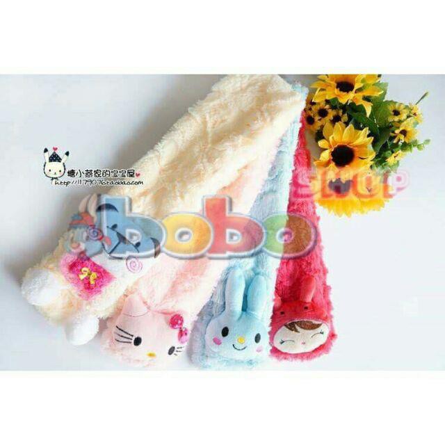 Dây Choàng Nhung Cổ Thú Cho Bé Sơ Sinh