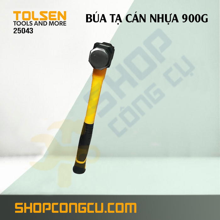 Búa tạ cán nhựa 900g Tolsen 25043