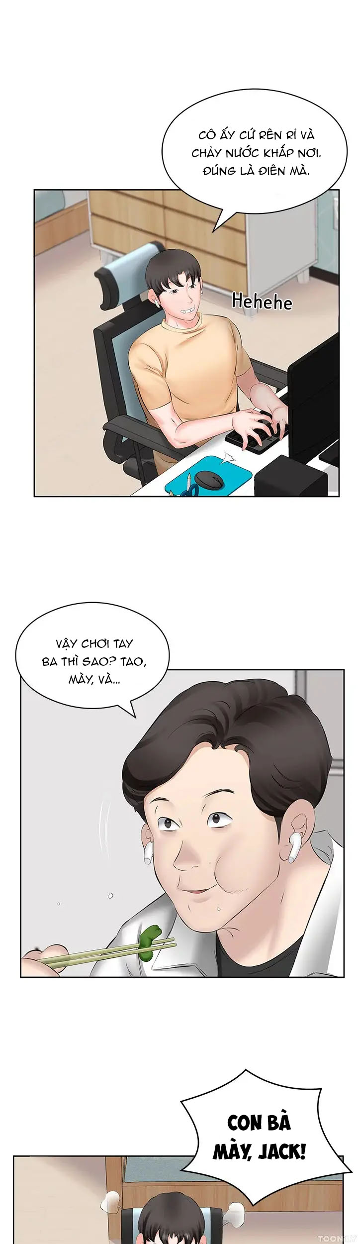 quý cô tầng dưới chapter 4 16