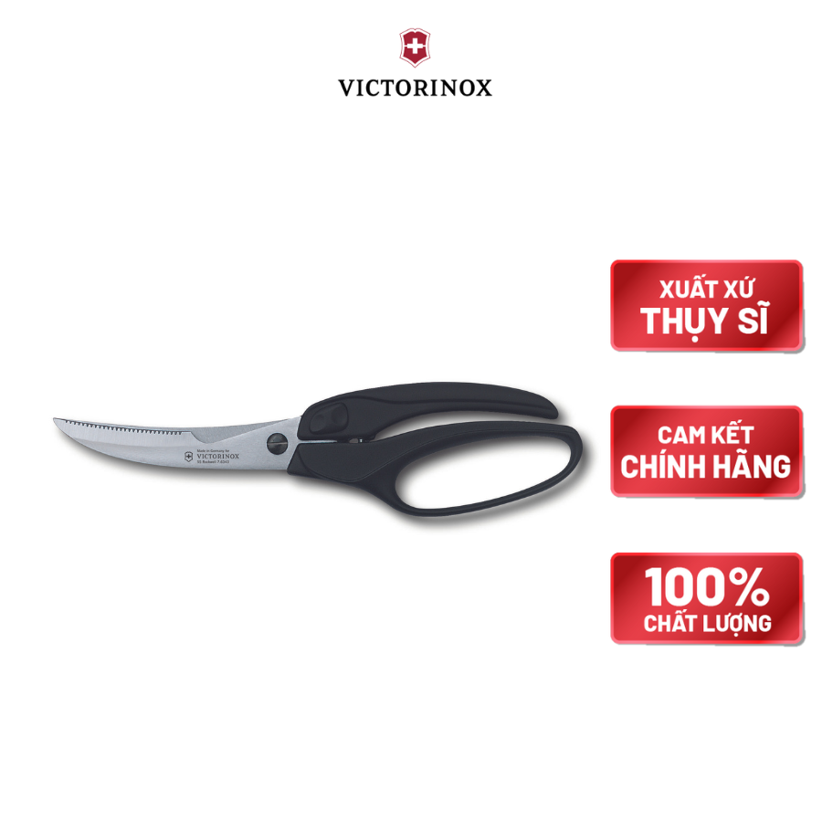 Kéo cắt gia cầm cán nhựa Victorinox Thụy Sỹ