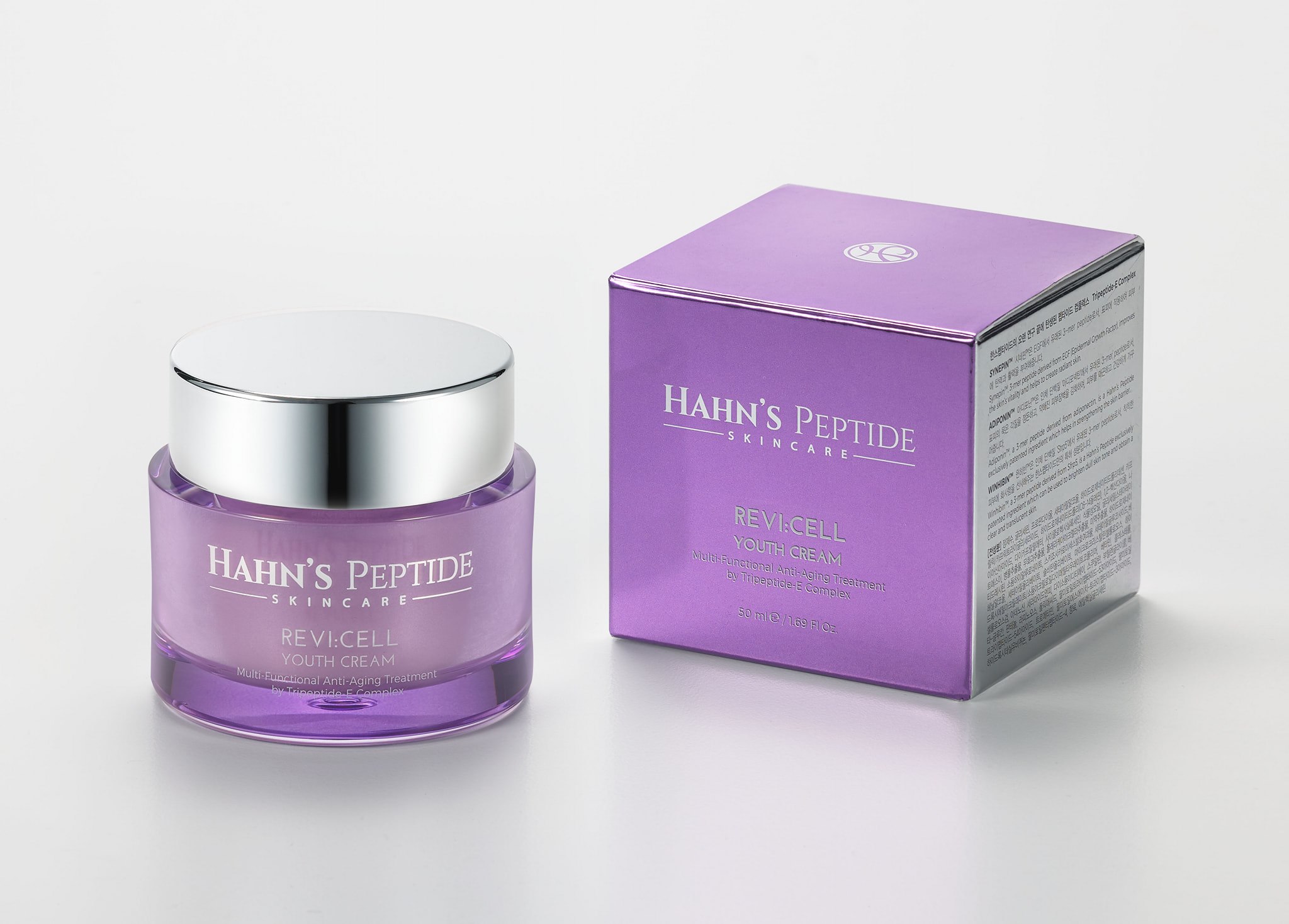 Kem nâng cơ, trẻ hóa Hahn tím- Hahn's peptide ultimate relief cream 50g