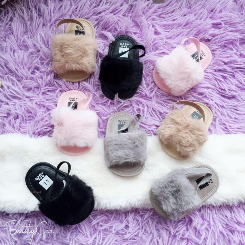 Freeship Giày bông đế mềm dành cho bé