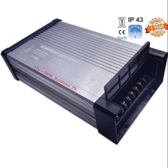 Nguồn 12V58A 12V700w MJF ngoài trời cao cấp