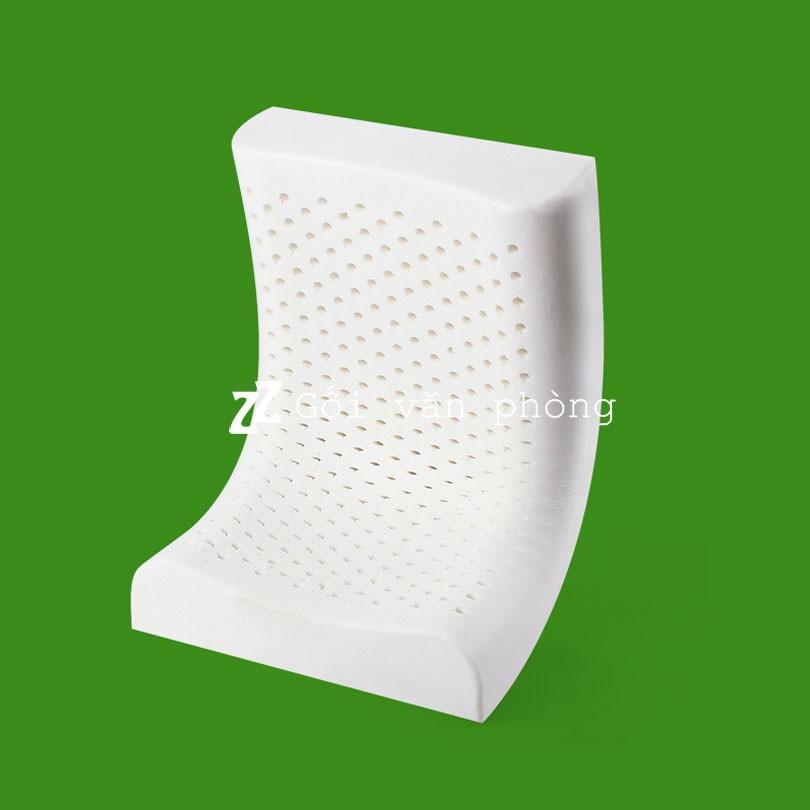 BẢO HÀNH 10 NĂM - Gối Ngủ Mỏng Cho Trẻ Và Người Gối Thấp Từ Mủ Cao Su Thiên Nhiên LTE-01