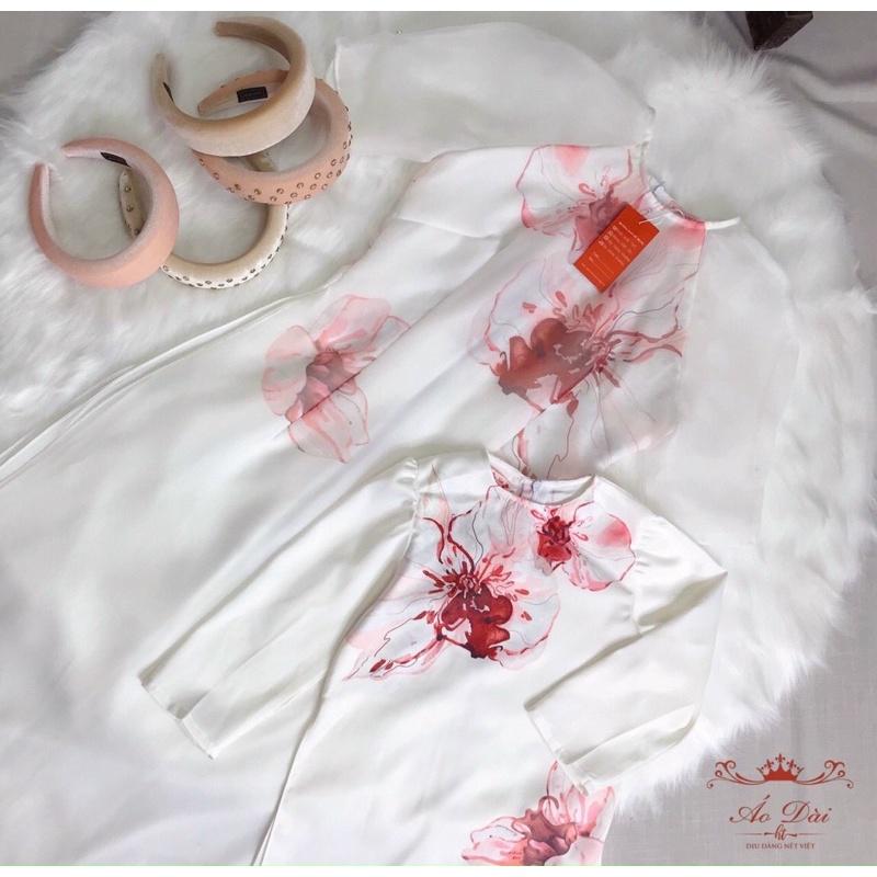 ÁO DÀI MẸ VÀ BÉ HOA NGỌC LAN XUÂN 2022