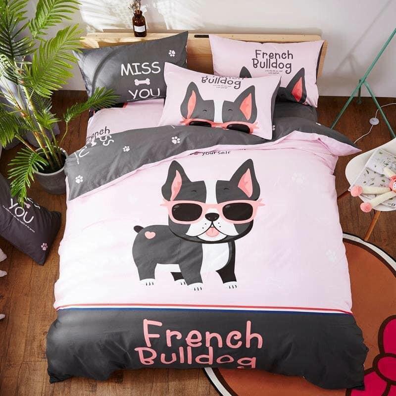 BỘ CHĂN GA COTTON HỌA TIẾT DỄ THƯƠNG