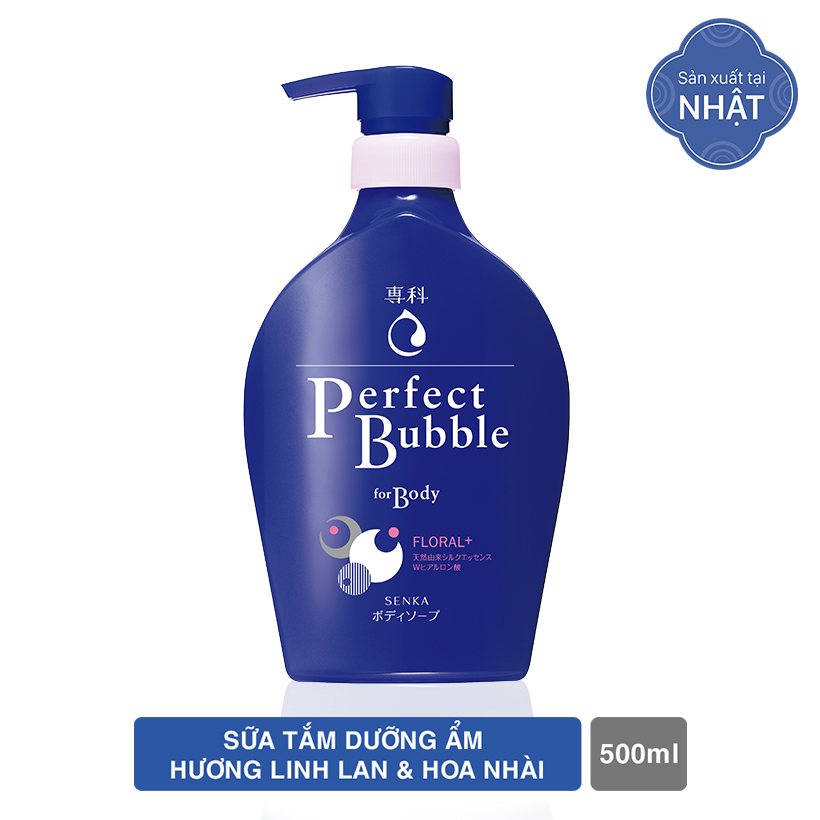 Bộ sản phẩm Senka làm sạch toàn diện (Sữa Tắm Senka Hương Linh Lan &amp; Hoa Nhài 500ml + SRM Senka Perfect Whip 120g + Nước Tẩy Trang Senka Water Fresh 230 ml)