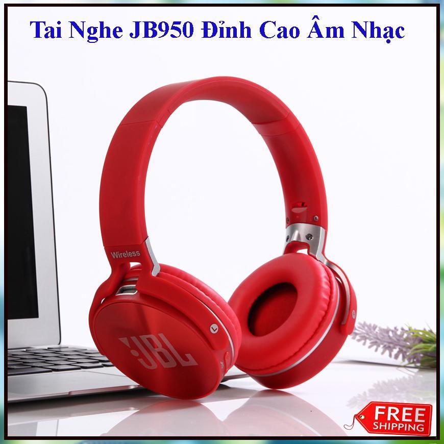 Thiết Bị Âm Thanh Di Động Chất Lượng,Tai Nghe Bluetooth Không Dây JBL950  hàng nhập khẩu cao cấp âm thanh ấm chuẩn