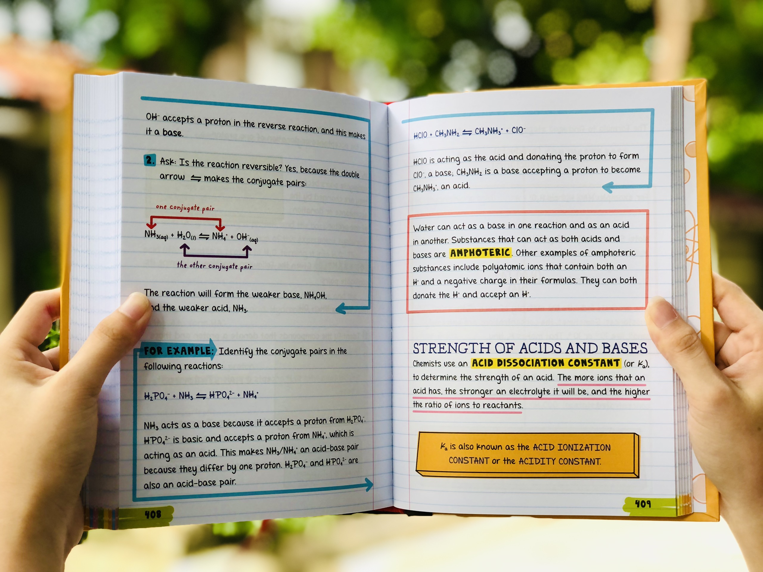 Sách Everything you need to ace Geometry, Chemistry, Biology - Sổ Tay Hóa Học, Hình Học, Sinh Học - Á Châu Books, bìa cứng in màu