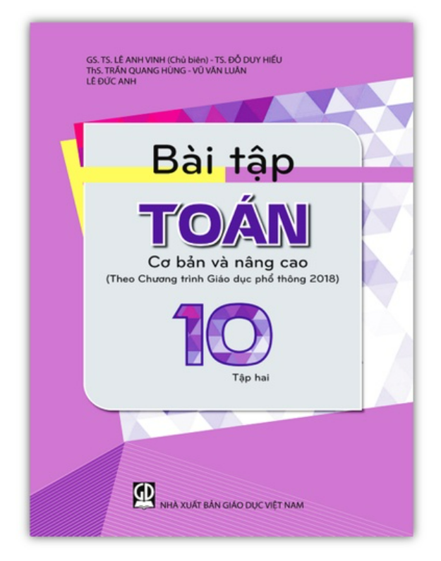 Sách - Bài tập toán 10 - tập 2 cơ bản và nâng cao