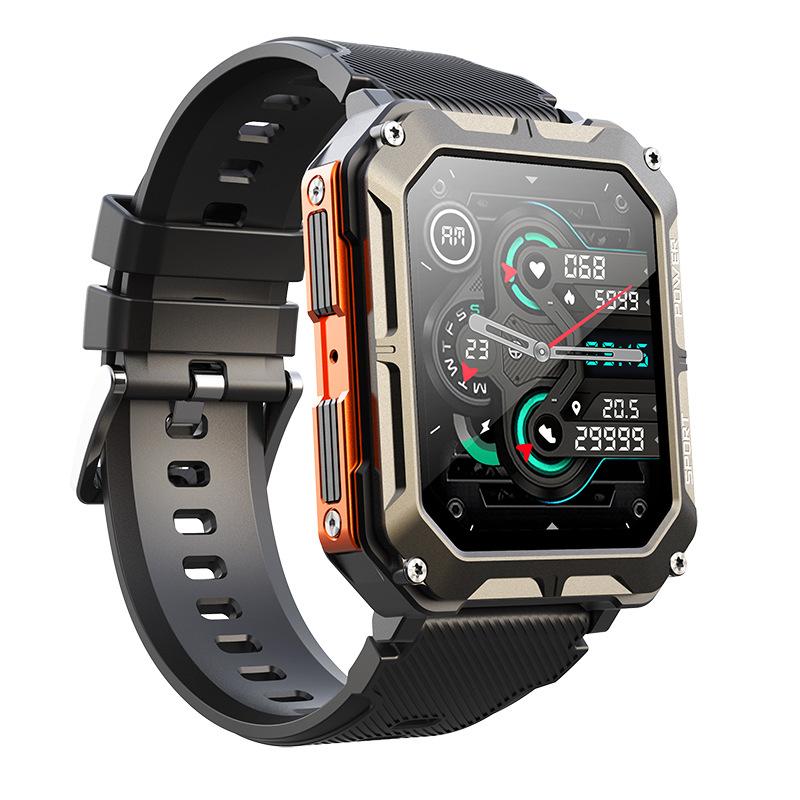 Đồng hồ thông minh C20PRO phong cách mới nhất, cuộc gọi Bluetooth, nhịp tim, chế độ đa thể thao, vòng đeo tay thông minh, đồng hồ thể thao