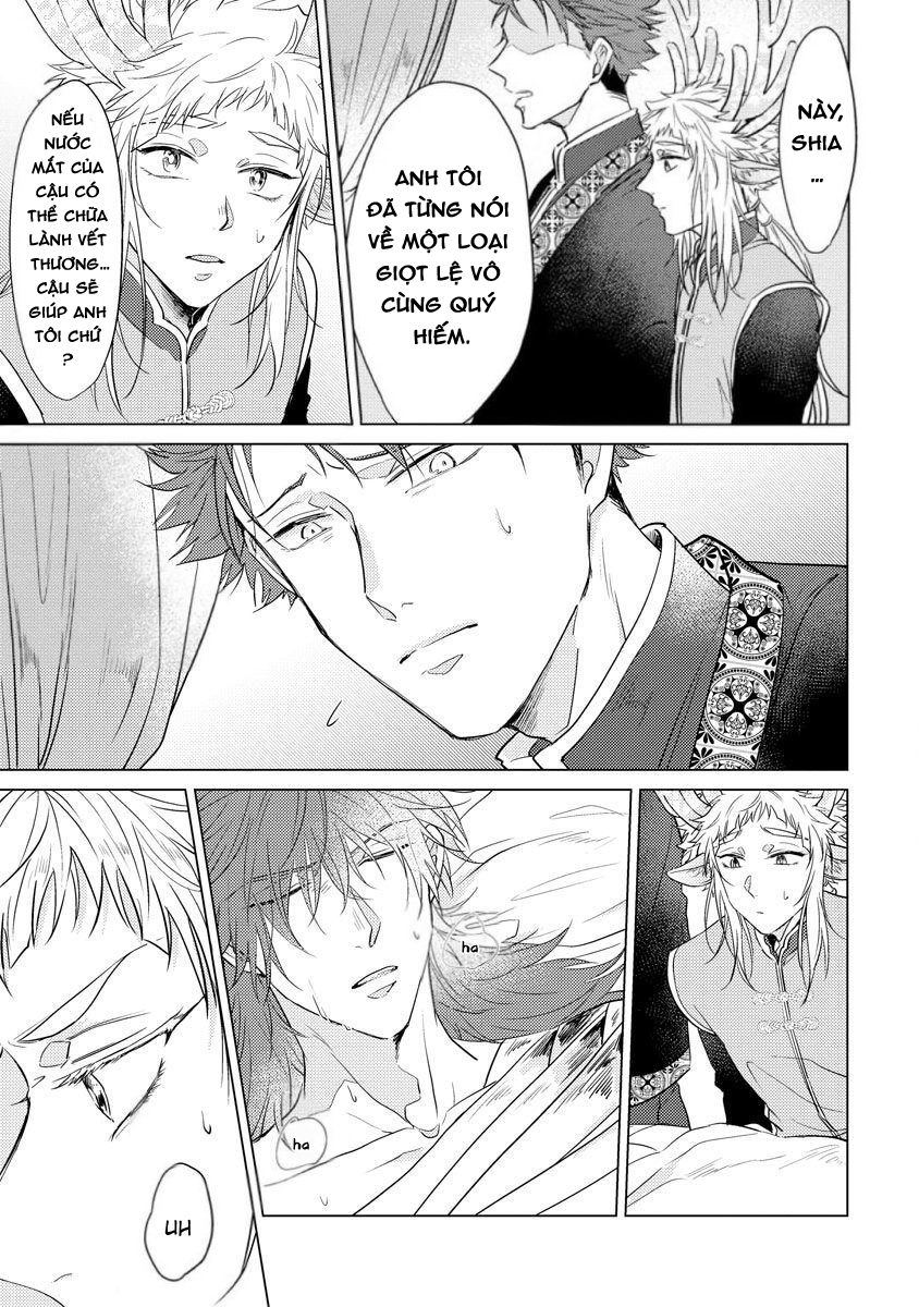 gặp gỡ em, thú nhân màu chàm trắng chapter 3 25