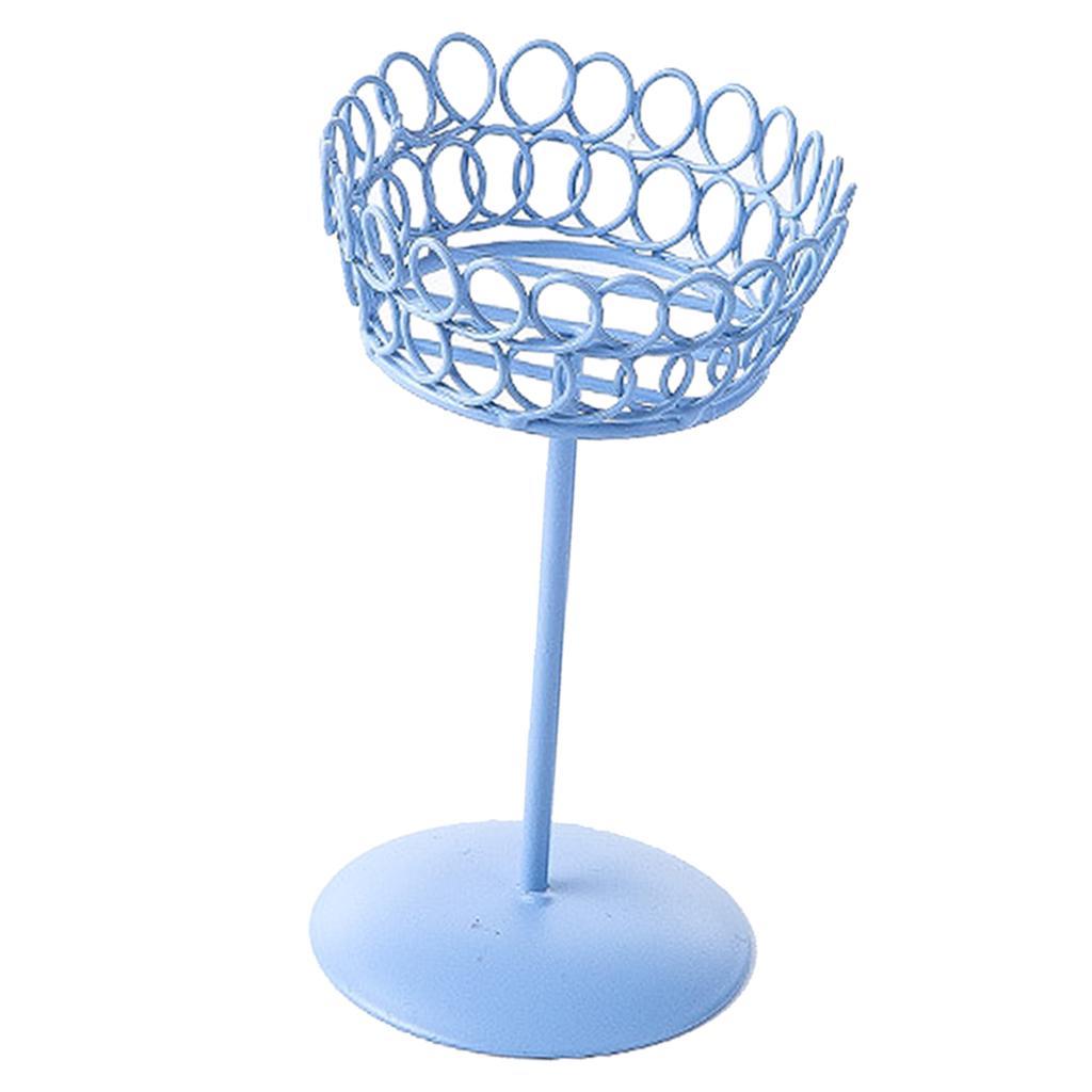 Wedding birthday cake stand iron cupcake dessert display stand pink