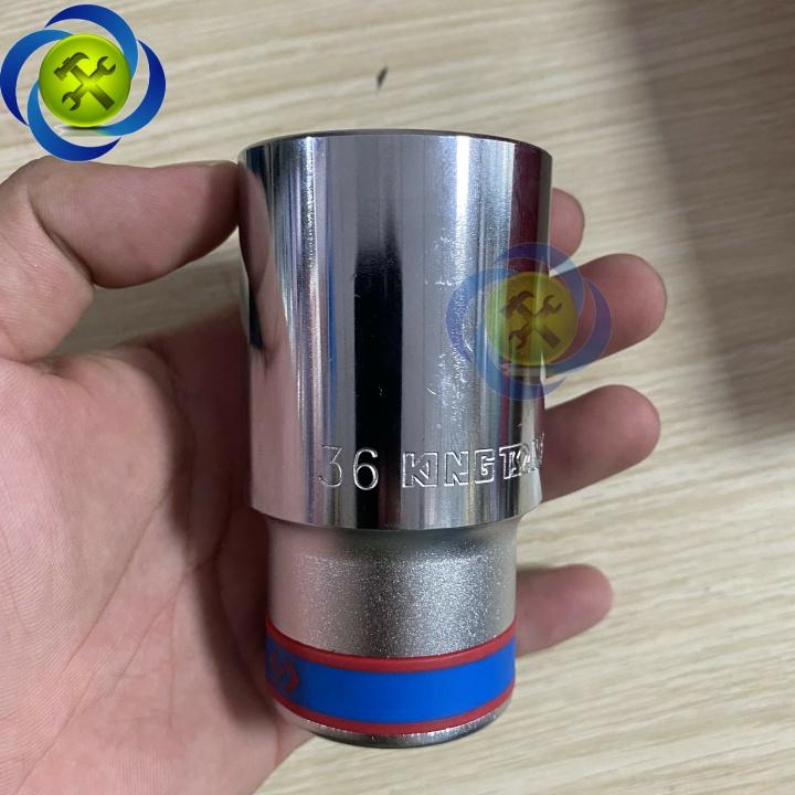 Tuýp 36mm loại 3/4 dài màu trắng 6 cạnh Kingtony 623536M
