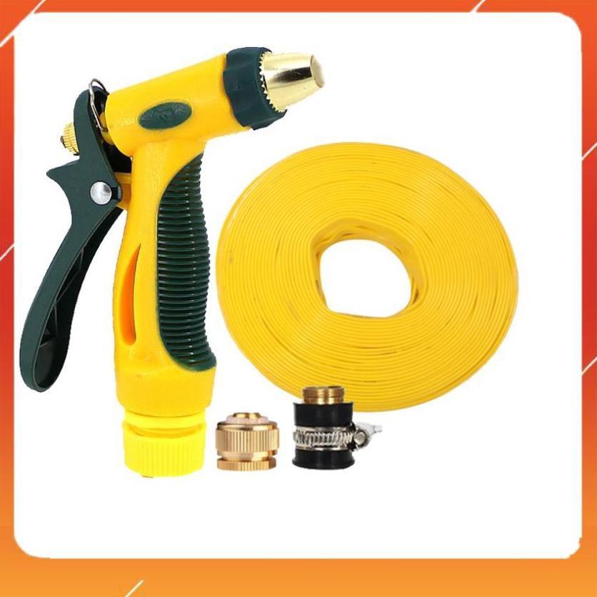 Bộ dây vòi xịt nước rửa xe, tưới cây tăng áp 3 lần,loại 20M 206317
